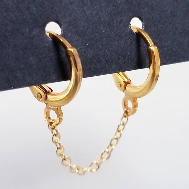 'Cuffed' Huggies - Gold for wholesale by Shrake Culture