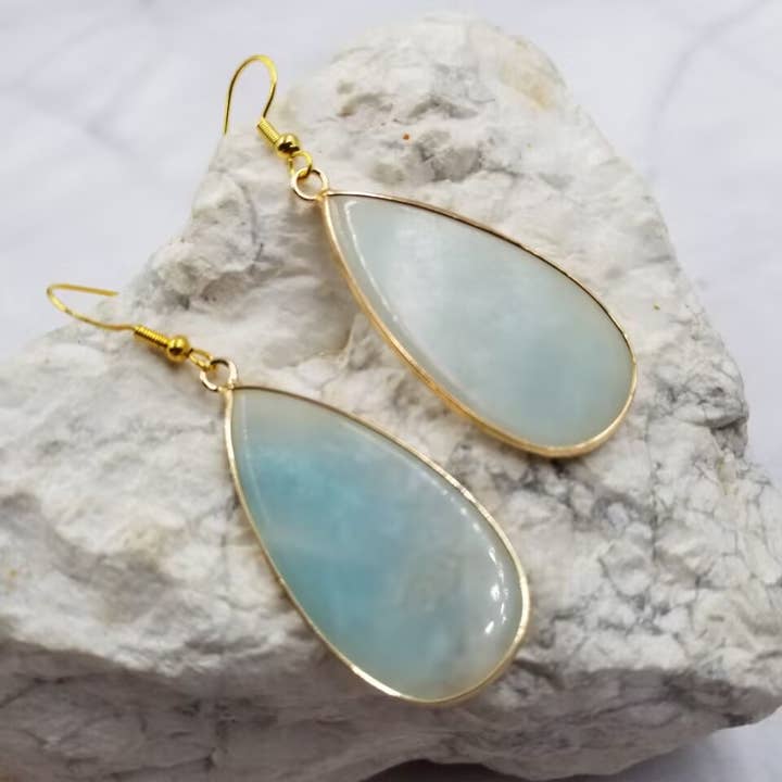 The Pretty Jewellery - Wholesale Dangle Earrings - Stone Semi Precious Drop Earrings1
