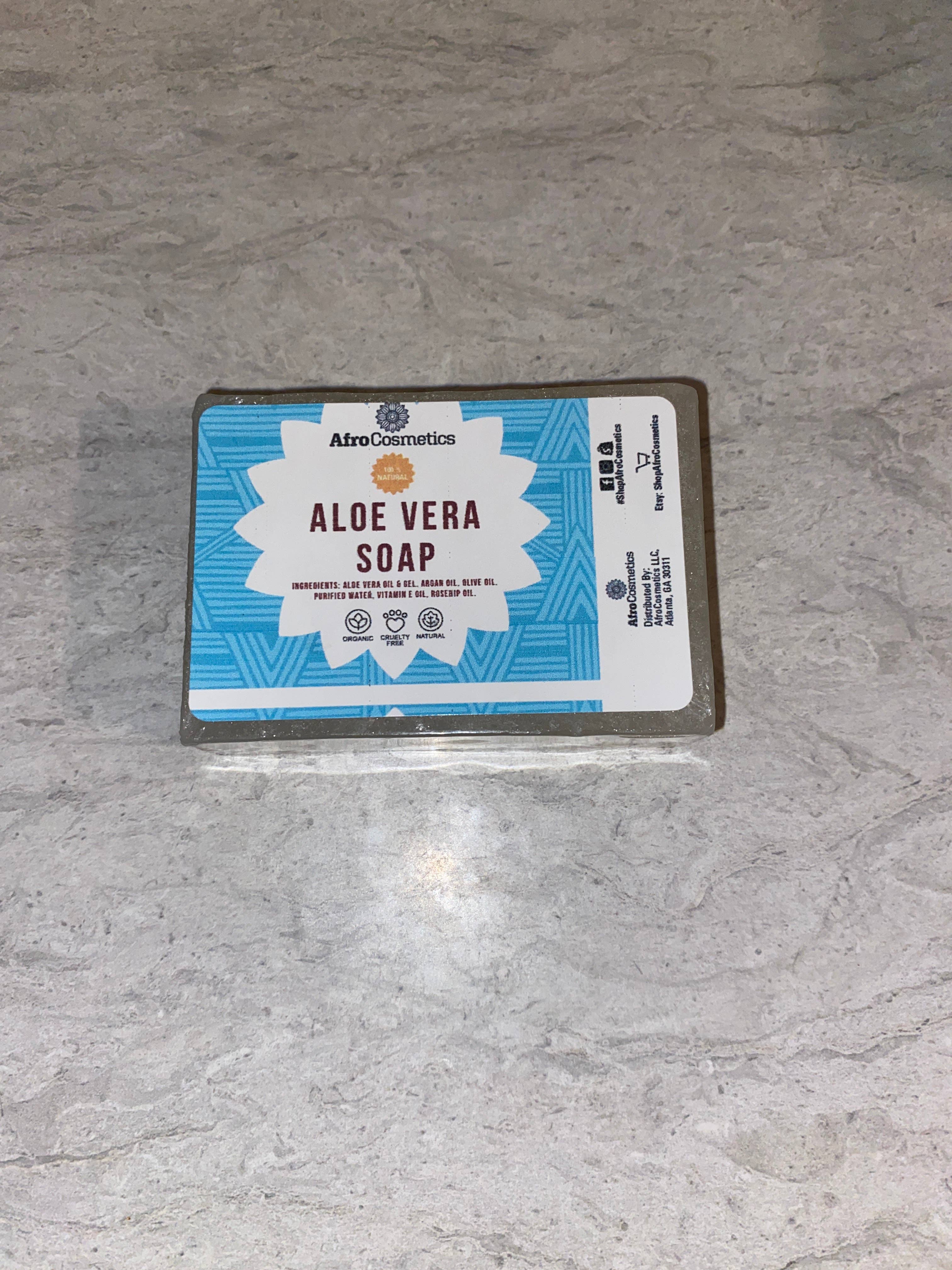 AfroCosmetics & Culture - Wholesale Bar Soap - Aloe Vera Soap, Natural Soap, Vegan Great For Face, Pimples1