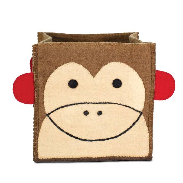 Monkey Theme Basket- Medium for wholesale by BNB Crafts Inc.