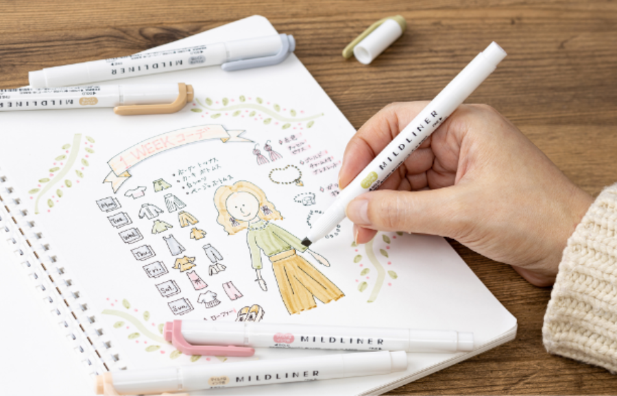 Hakubundo - Wholesale Highlighter - 【JAPANESE STATIONERY】ZEBRA MILDLINER HIGHLIGHTER MILD COLOR11
