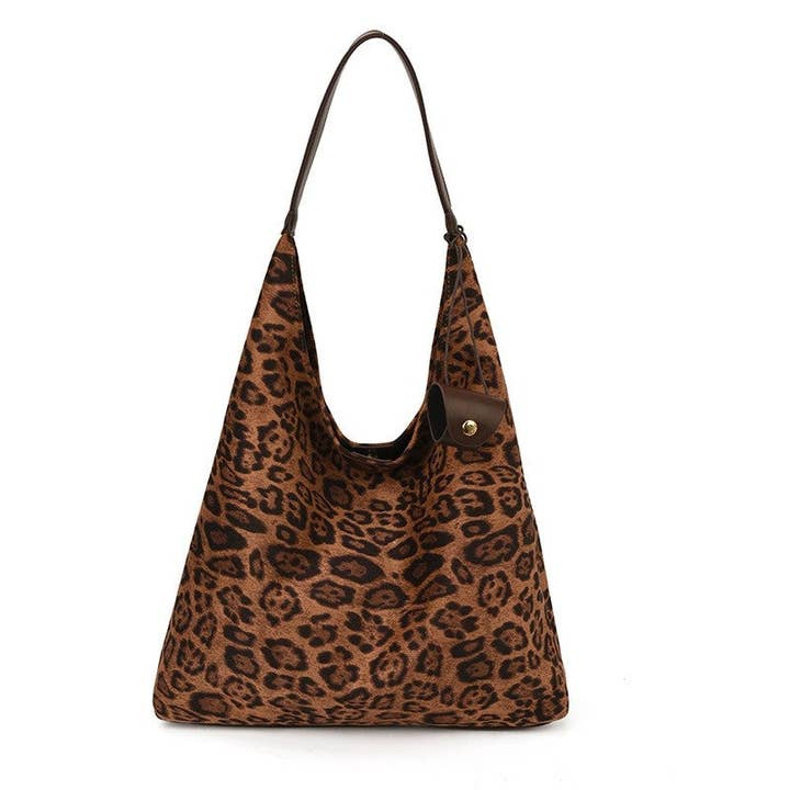 Plush Looks - Wholesale Shoulder Bag - Women's - Large Capacity PU Leather Handbag Tote Shoulder Bag2