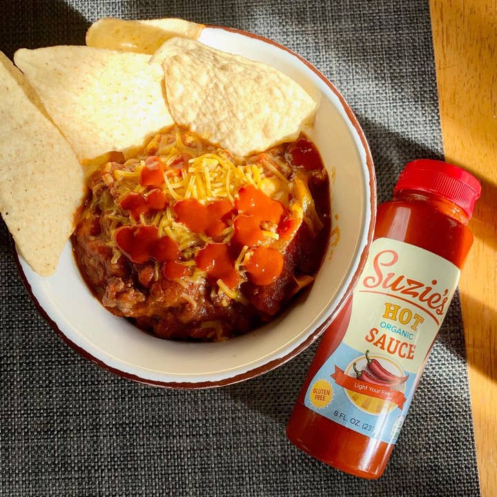 Suzie's Organics and More - Wholesale Hot Sauce - Suzie's Organic Hot Sauce- 8oz 1