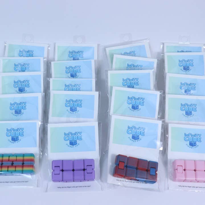 MrSpinner Pack de Démarrage Cube Infini - 20 Jouets Sensoriels pour la vente par MrSpinner