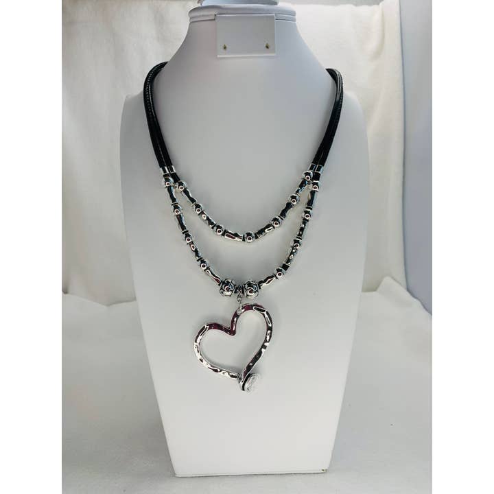 Large Heart Necklace for wholesale by Gypsea Beach Club