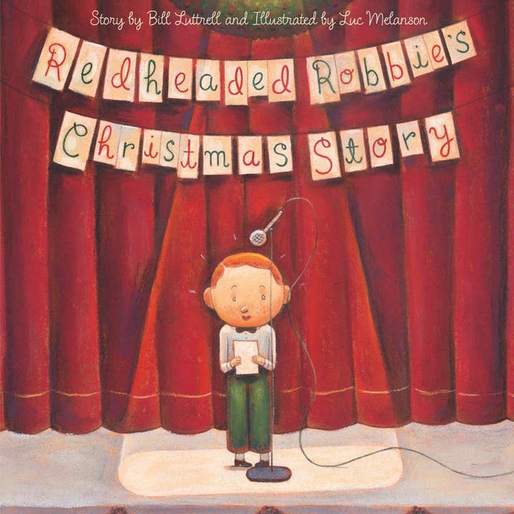 Le livre d'images de Noël de Robbie le Rouquin pour la vente par Sleeping Bear Press