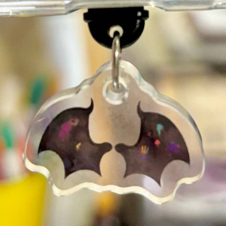 ACOMAF Painted Wings Star Sparkle Doppelseitiger USB-C-Staubstecker für Kindle Charm für den Großhandel von Awfullynerdy.co