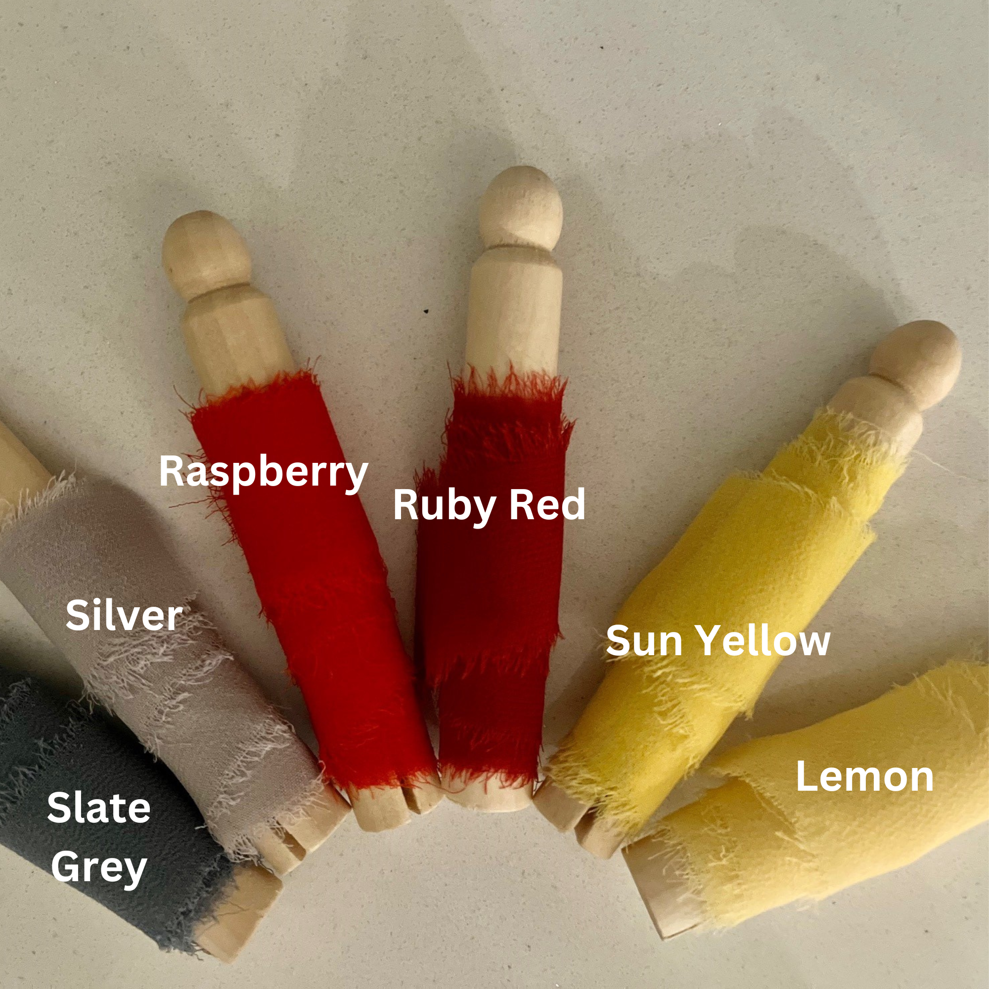 Olive Lane - Venta al por mayor Cintas - Envoltorio de regalos - Rollo de 10 m de cinta de gasa con borde crudo disponible en más de 30 colores6