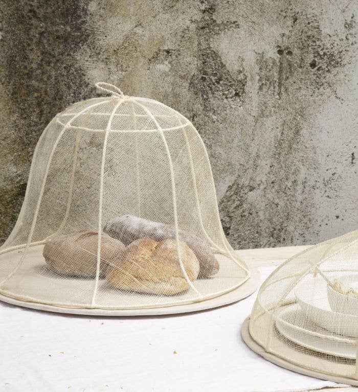 Fiorirà un giardino - Wholesale Trellis - White Abaca Bell-Shaped Food Cover Net (3) D40 H30 cm2