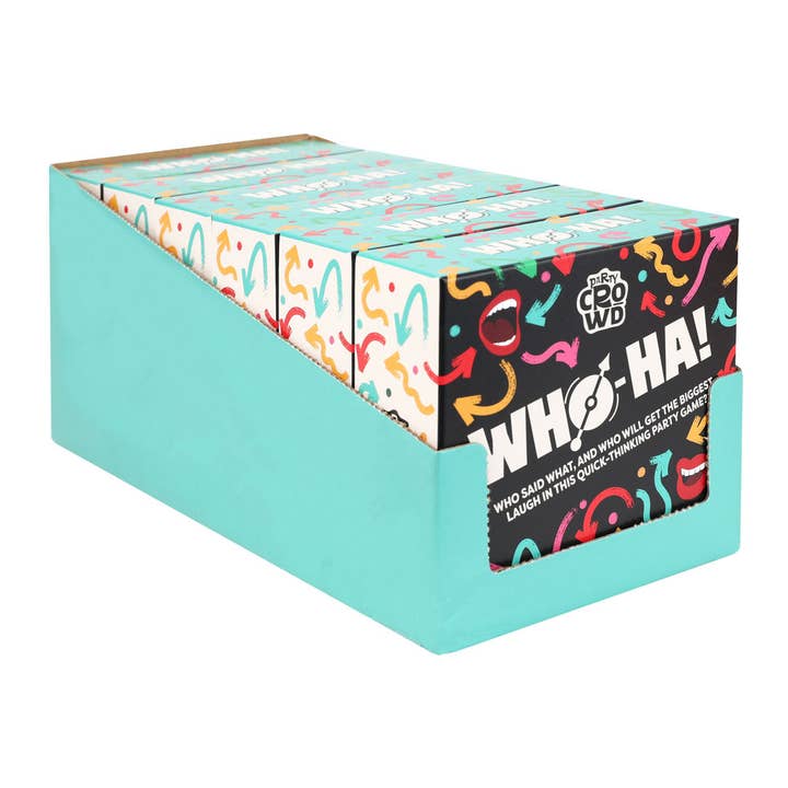 WhoHA Party Game for wholesale by Talking Tables UK