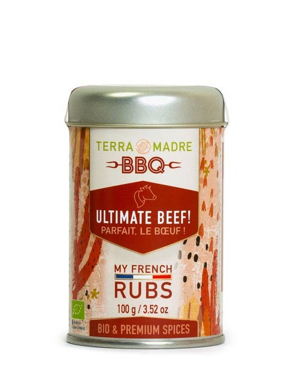 RUBS - Ultimate Beef! Gewürzmischung für Rindfleisch für den Großhandel von Les Jardins de Gaïa / Terra Madre