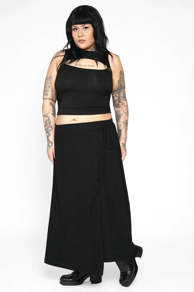 NOCTEX - Wholesale Skirt - Women's - Vortex Wrap Skirt8