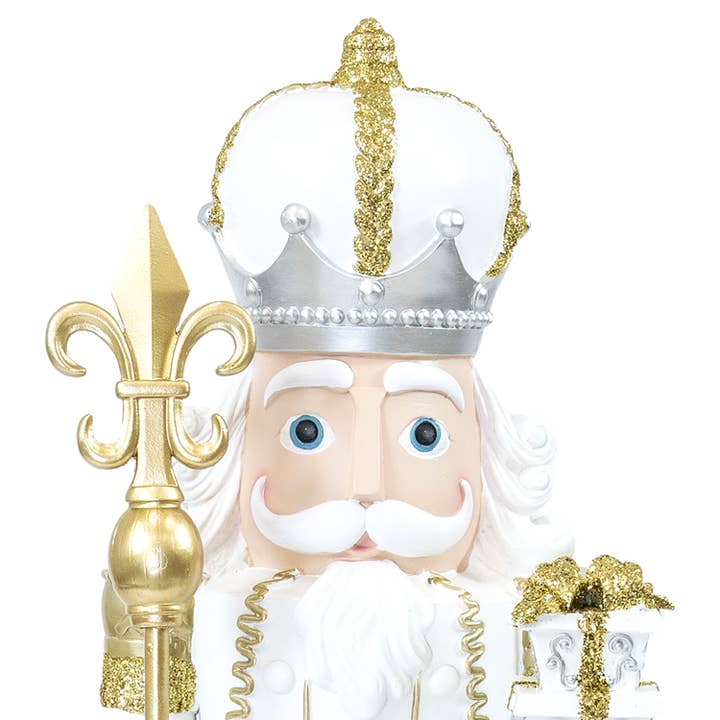 Sunnydaze Decor - Wholesale Holiday Nutcracker - Pierre the Fleur-de-Lis Christmas Nutcracker Statue - 47" H11