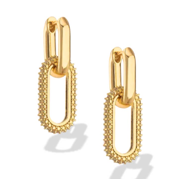 Konvertibla guldörhängen för wholesale av Full Herizon