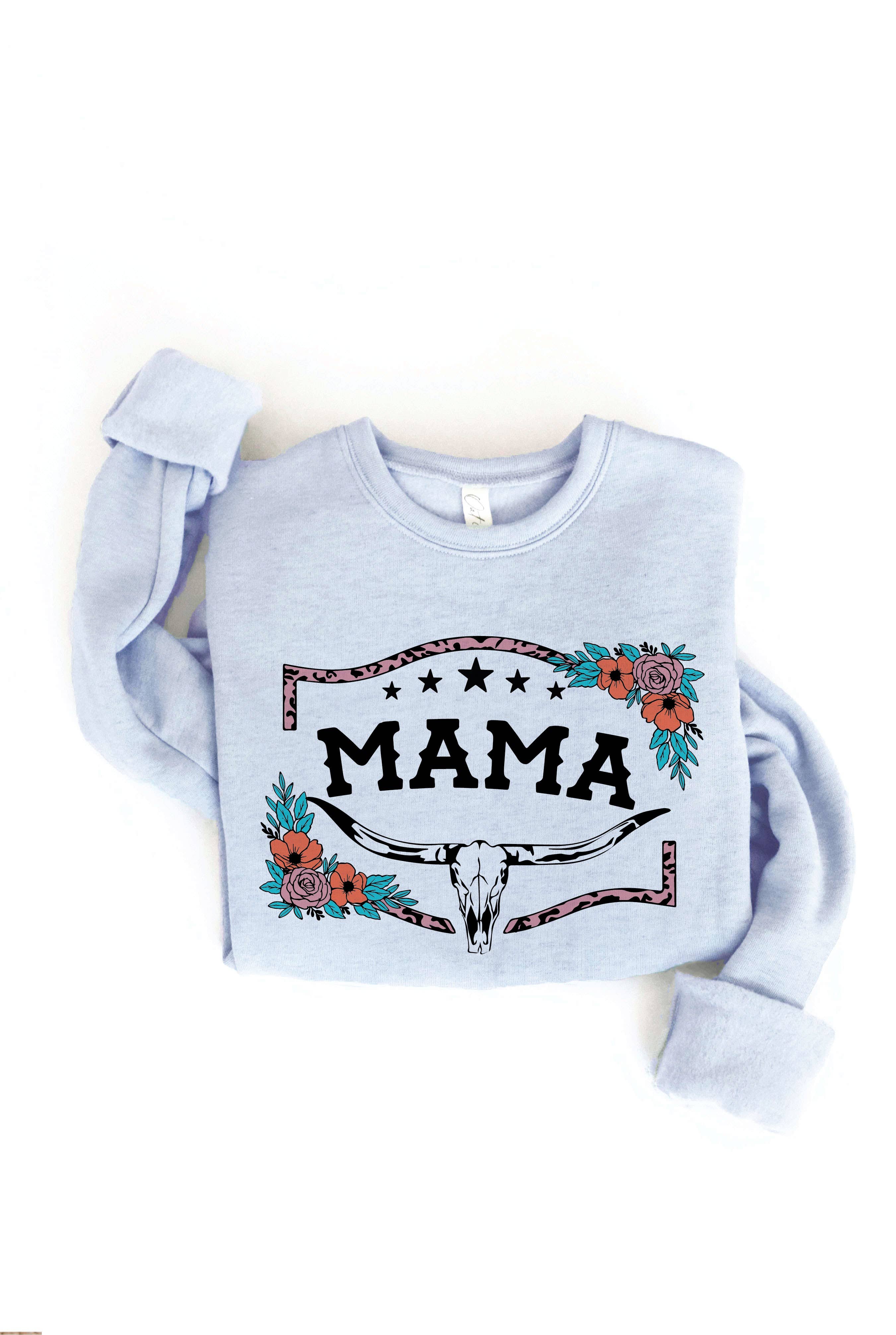 OAT COLLECTIVE – Camisola gráfica - Mulher por atacado – Camisola gráfica MAMA - Casual Fit4