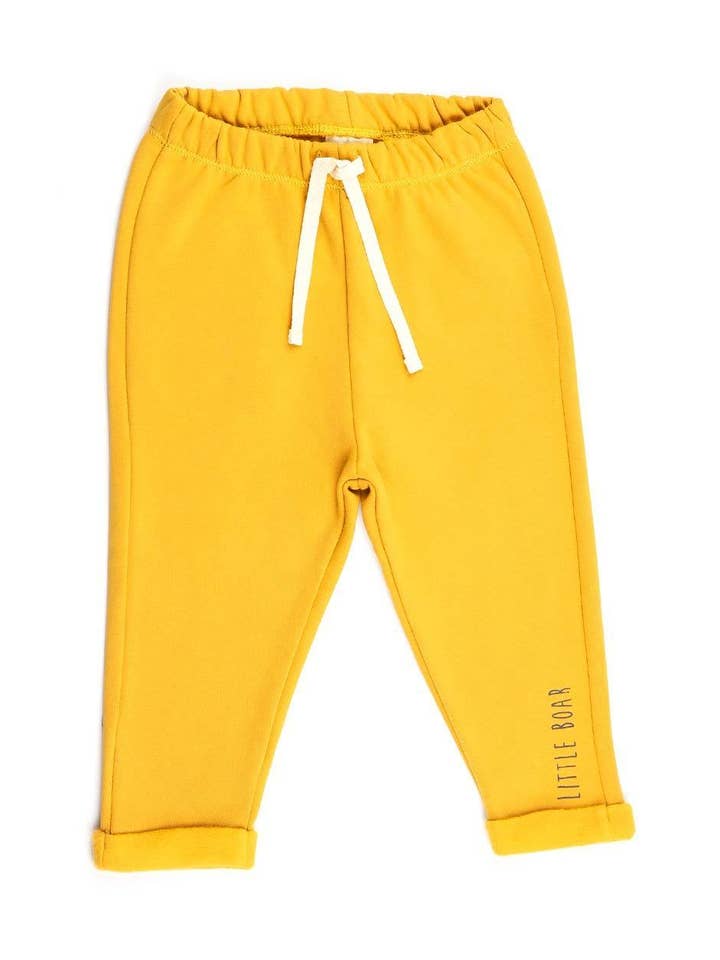 Marli Jogging Byxor - Gul Mellow för wholesale av LITTLE BOAR