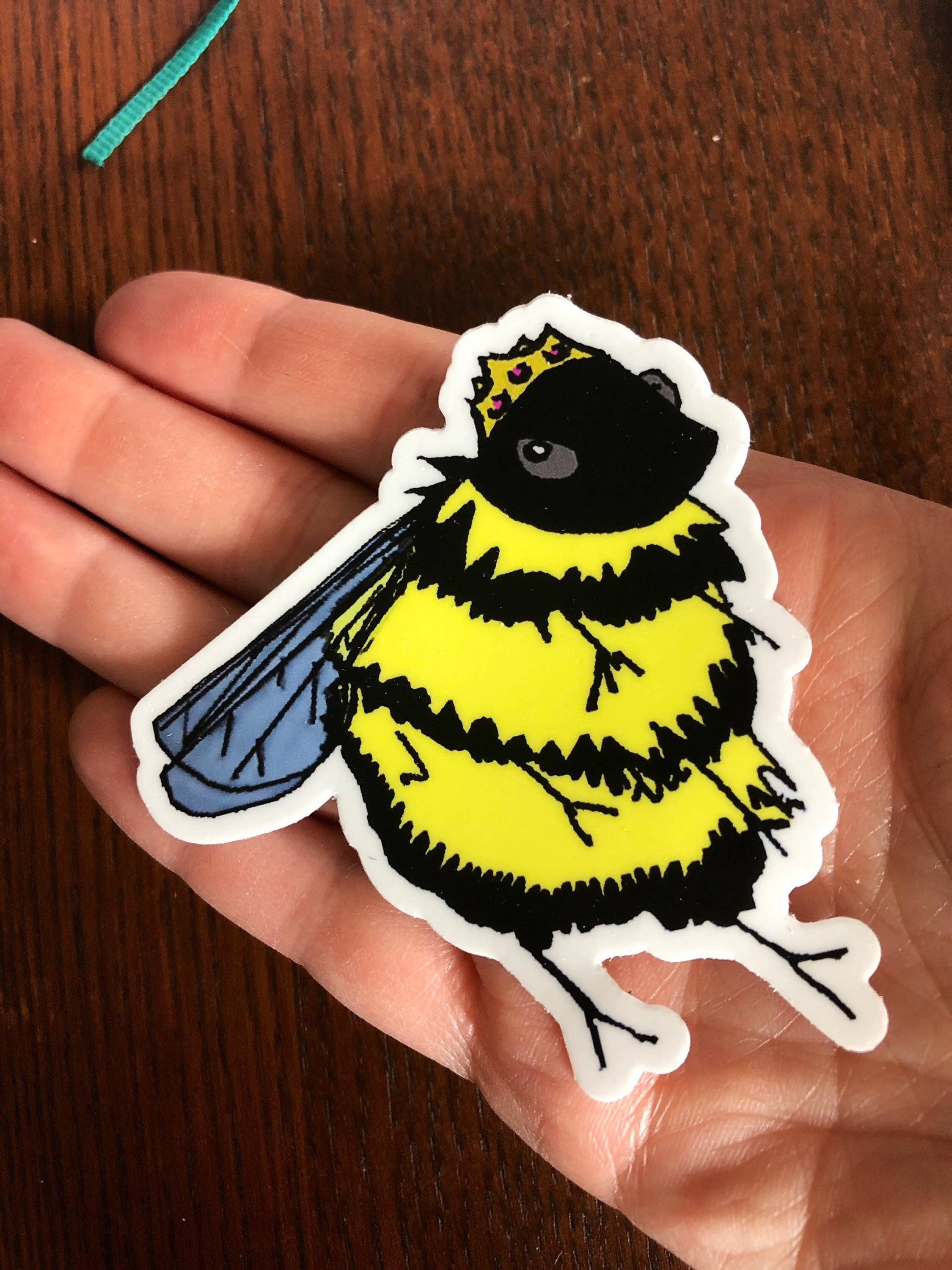 More ART  | More Heart - Wholesale Sticker - Queen Bee -  Premium Vinyl Sticker2