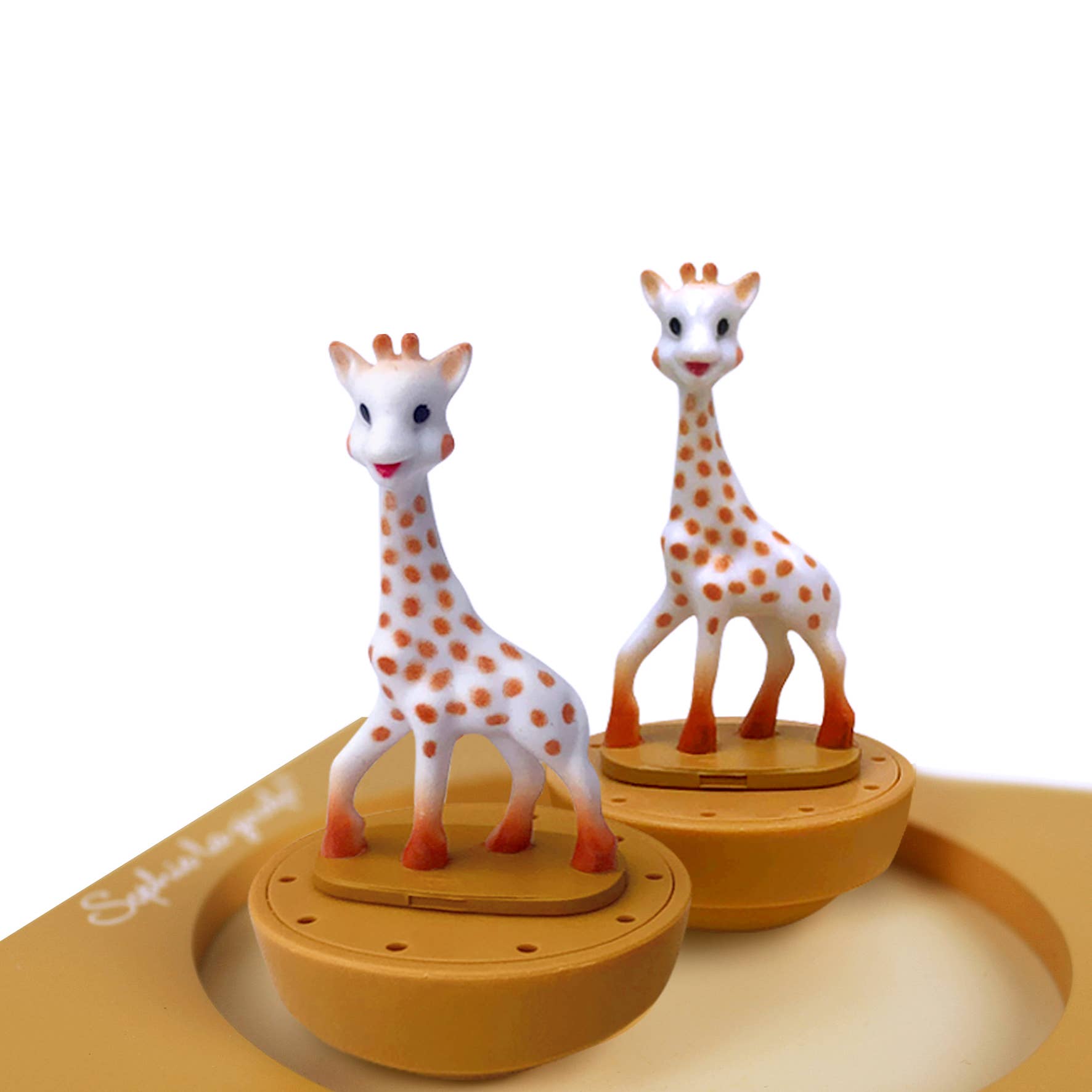 TROUSSELIER SAS - Wholesale Music Box - Kids & Baby - Dancing Sophie the Giraffe Music Box caramel2