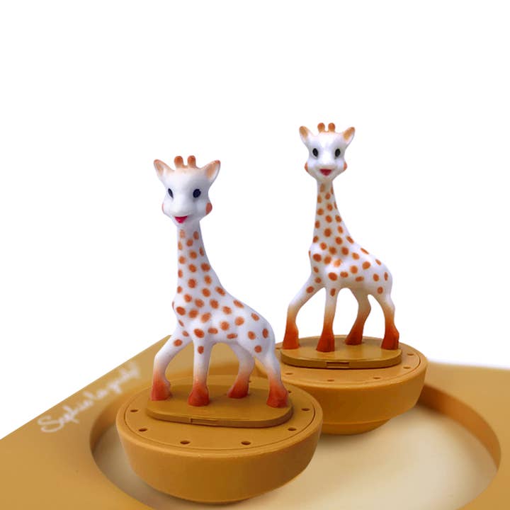 TROUSSELIER SAS - Wholesale Music Box - Kids & Baby - Dancing Sophie the Giraffe Music Box caramel2