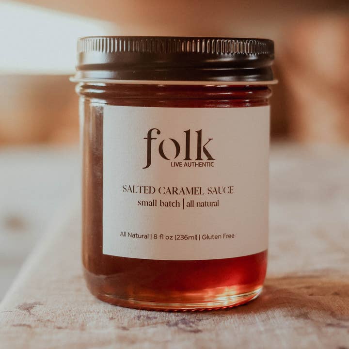 FOLK - Wholesale Jam/Jelly - Dairy Free Salted Caramel Sauce 0