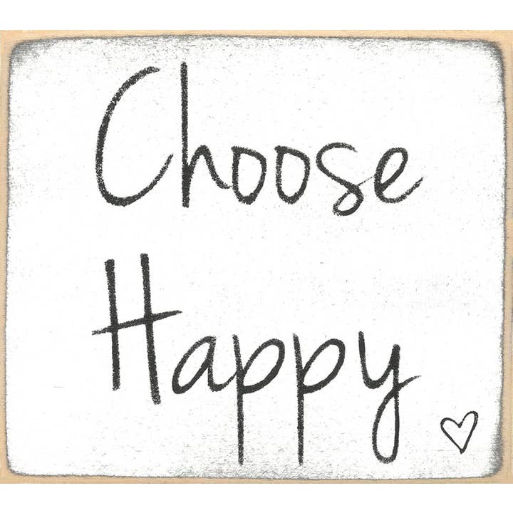 WB157 Choose Happy for wholesale by Gar Wholesale Inc.