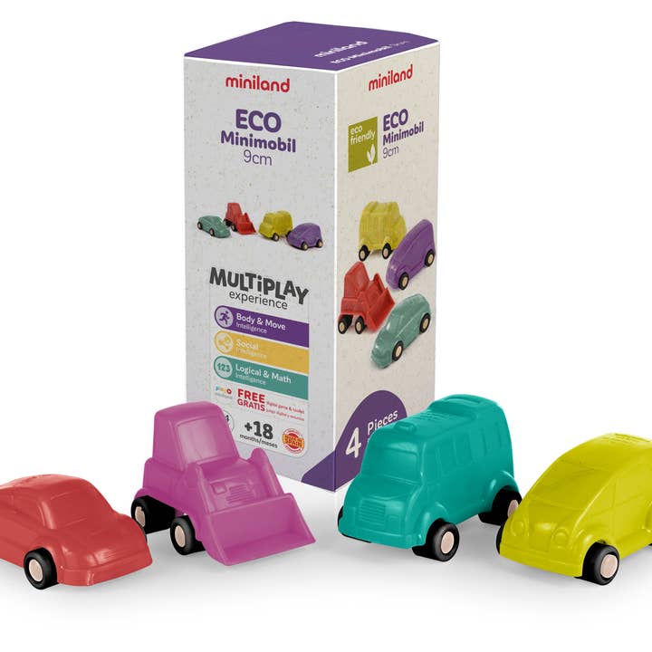 Miniland Educational - Wholesale Toy Car/Truck - Kids - ECO Minimobil 9cm0