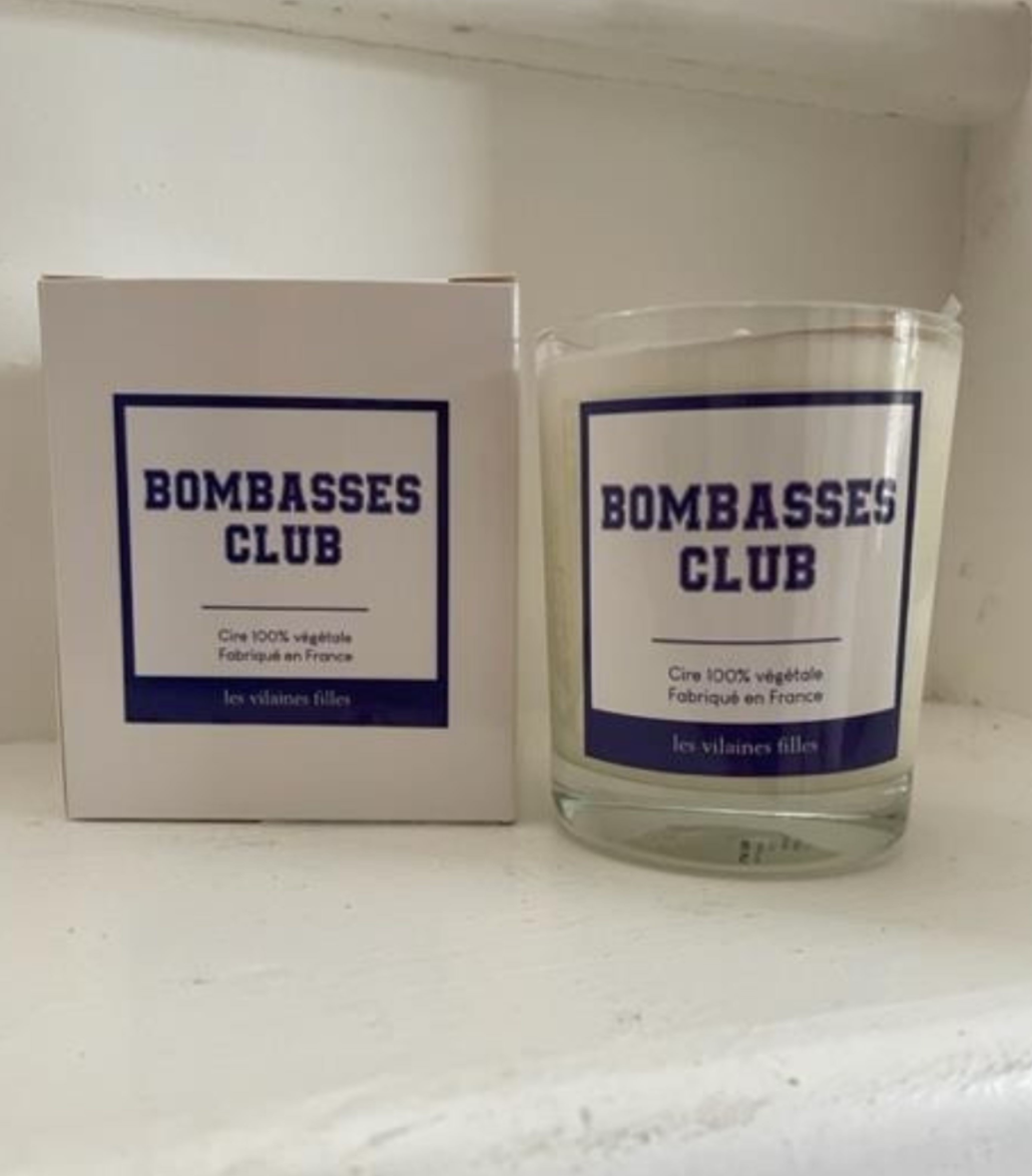 Les Vilaines Filles - Wholesale Jar/Filled Candle - "Bombasses Club" Candle1
