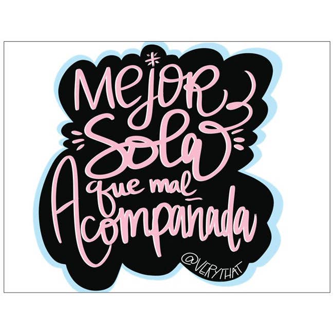 Very That - Wholesale - Mejor Sola Note Card