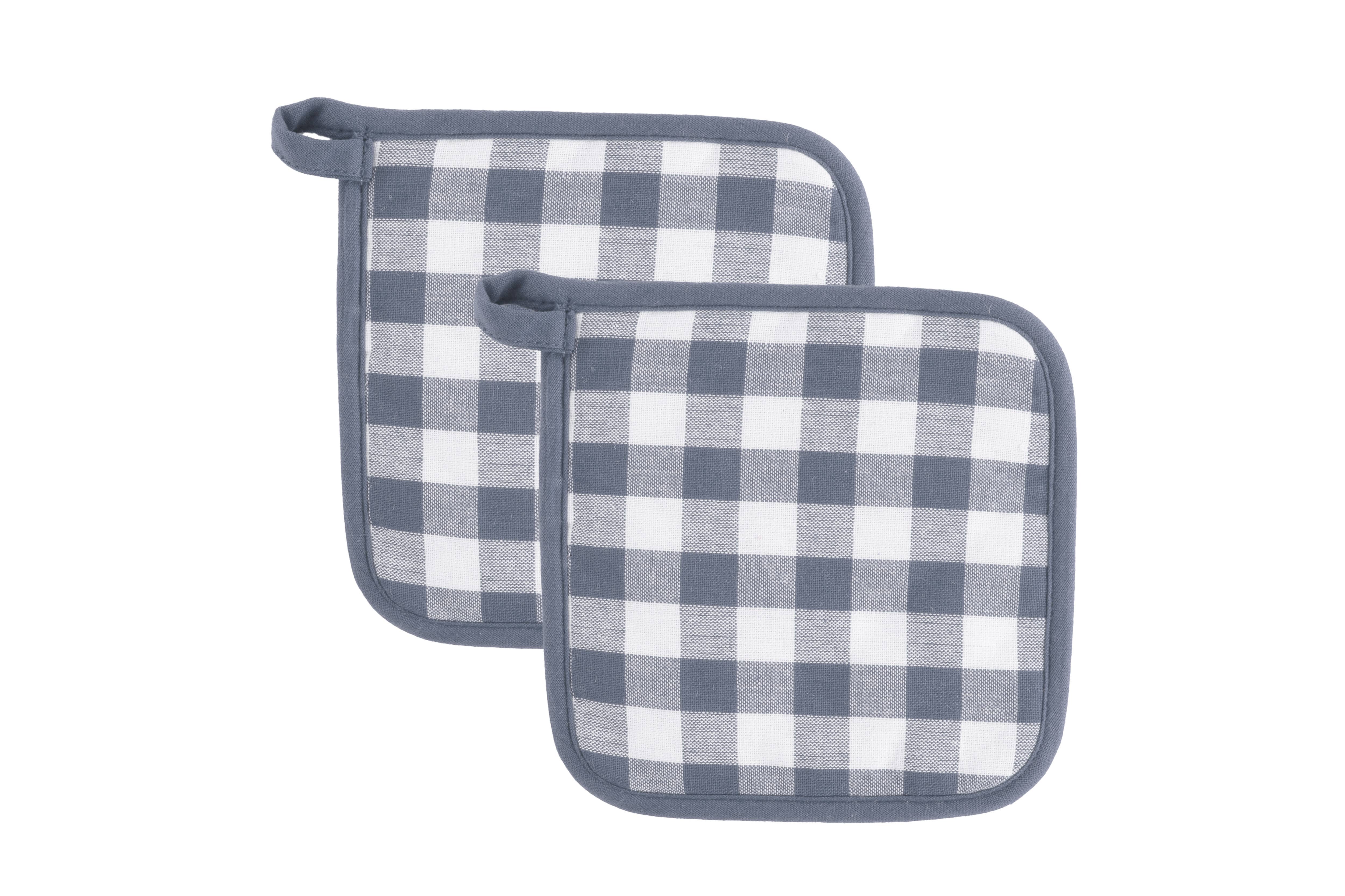 Tiseco - Wholesale Oven Mitt/Pot Holder - Pot holder GINGHAM - SET/2 - 20x20 cm16