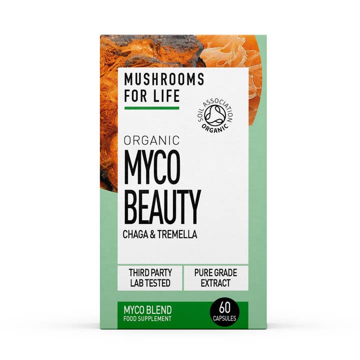 Organic Myco Beauty Capsules for wholesale by Living Planet Ltd