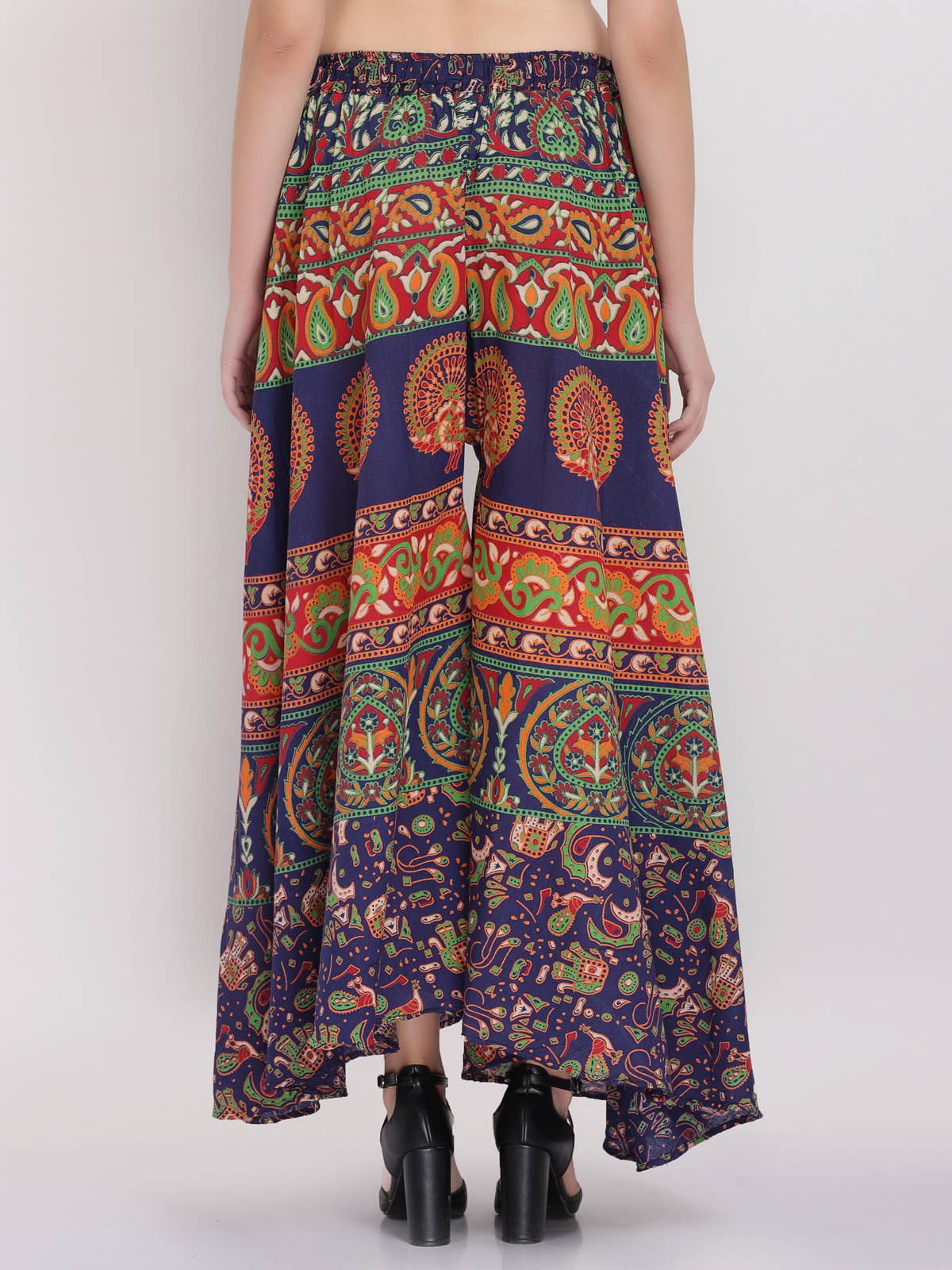 Wevez - Wholesale Pants - Women's - Women's Palazzo Wide leg Cotton Pant Floral Print Mix lot4