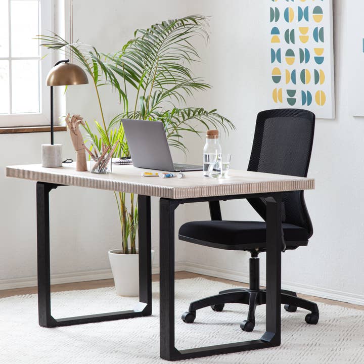 MH London - Wholesale Desk Pad - Ancona Solid Wood Computer Office Desk16