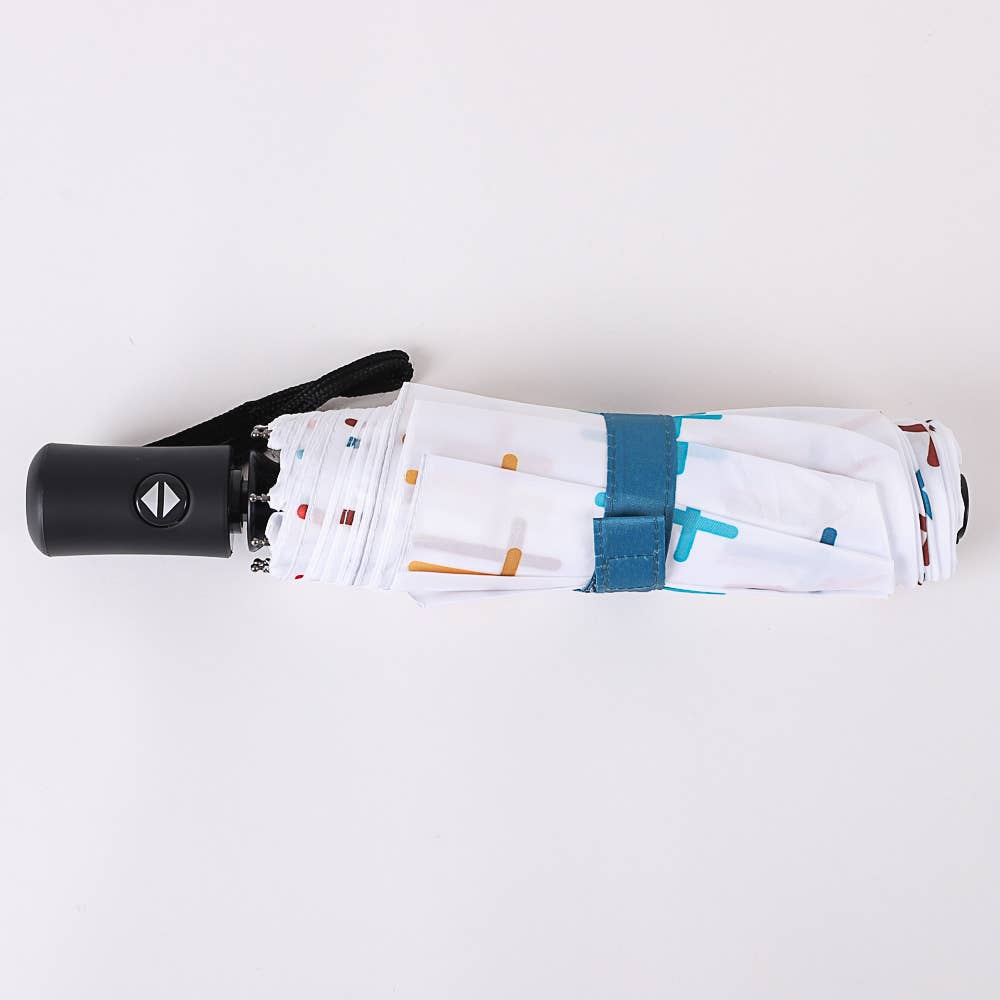 Swanson Christian Products - Wholesale Umbrella - Unisex - Umbrella Compact Colorful Crosses3