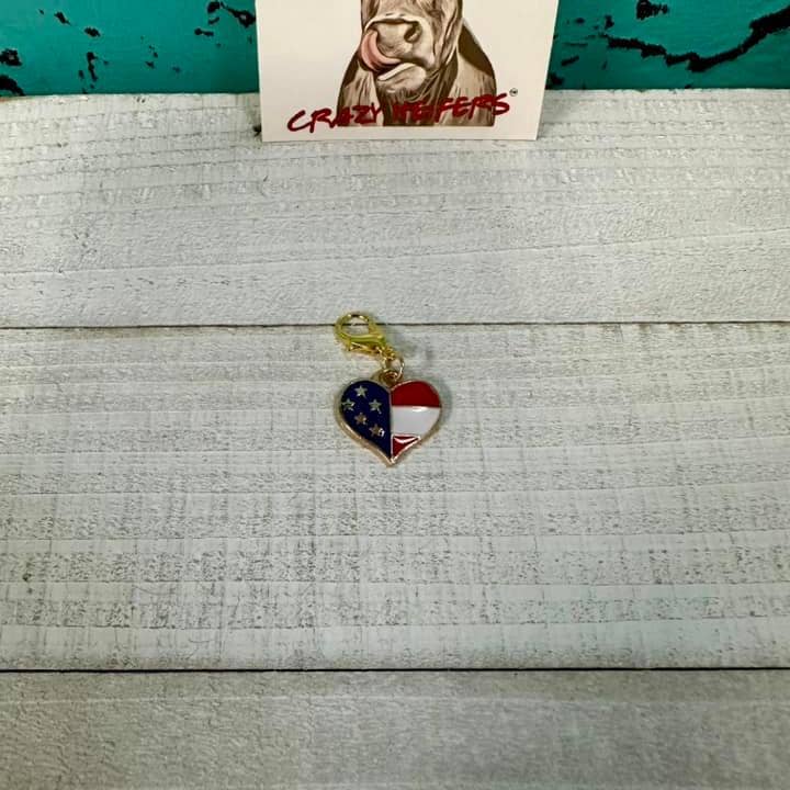 Crazy Heifers Wholesale - Wholesale Individual Charm/Pendant - Clip-on Charms Gold Tone V429