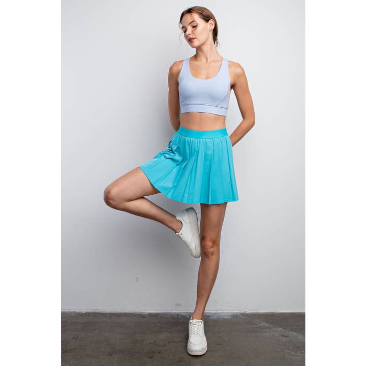 Rae Mode - Wholesale Skort - Women's - STRETCH WOVEN ACTIVE PLEAT TENNIS SKORTS40