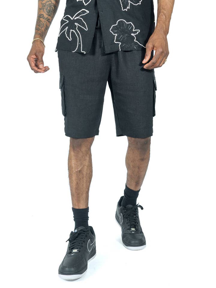M632 Levonia Hørshorts - Sort for engroshandel hos Frost Originals