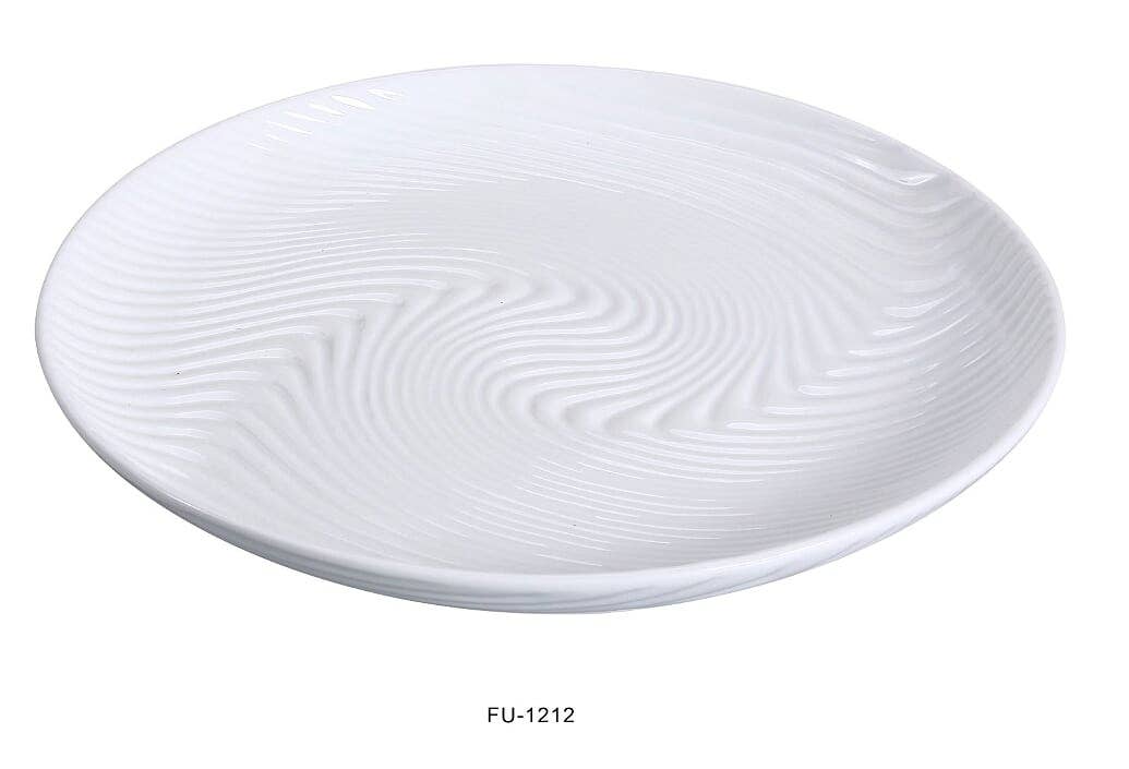 Yanco - Wholesale Dinner Plate - 12" Round Plate - Sold in Cases of 120