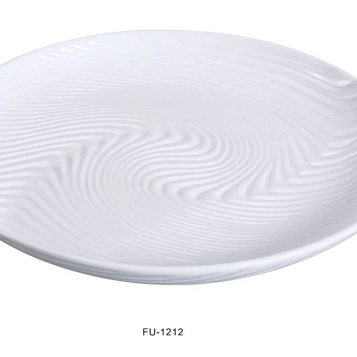 Yanco - Wholesale Dinner Plate - 12" Round Plate - Sold in Cases of 12