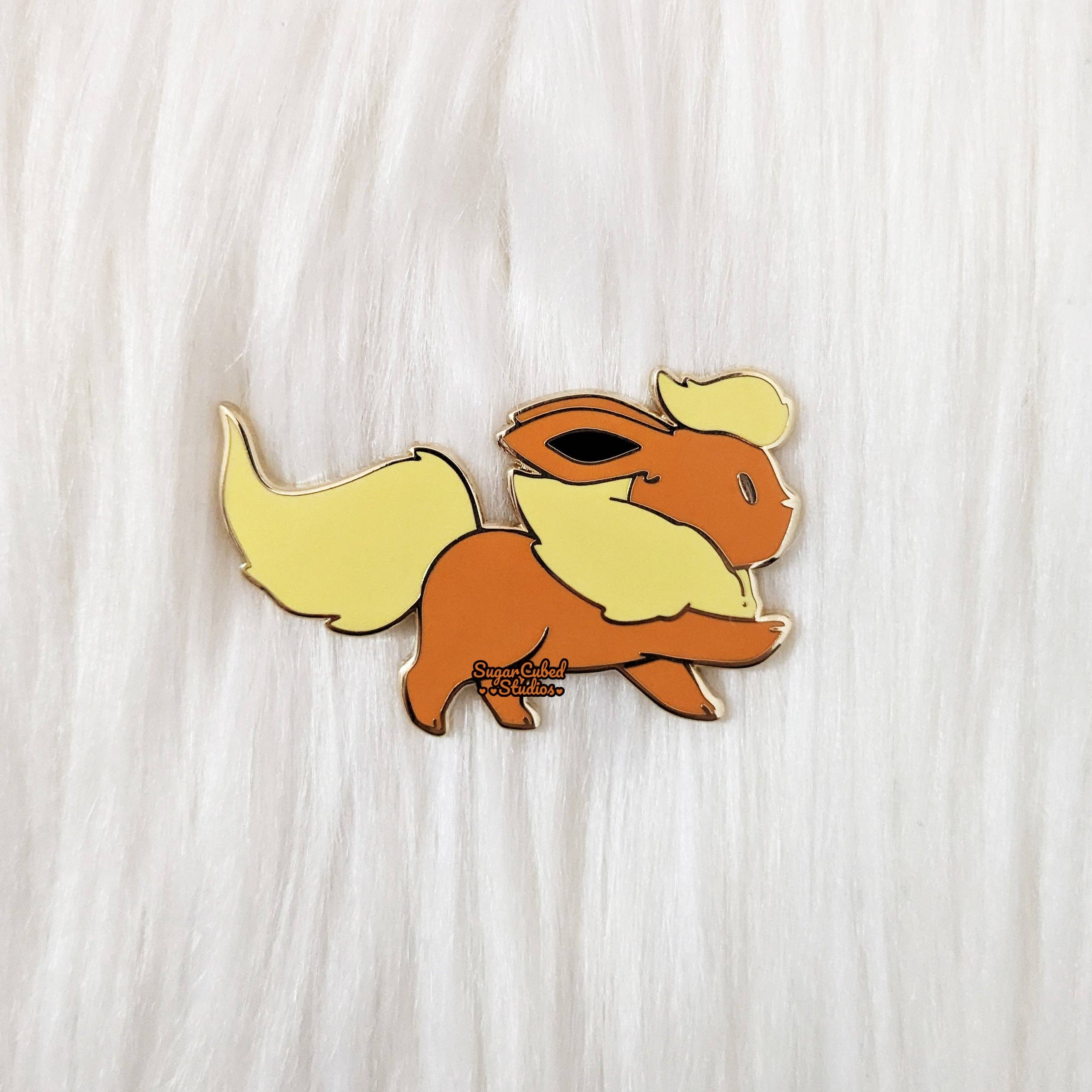 Sugar Cubed Studios - Wholesale Lapel Pin/Button - Marching Eeveelution, Pocket Monster Enamel Pin Collection1