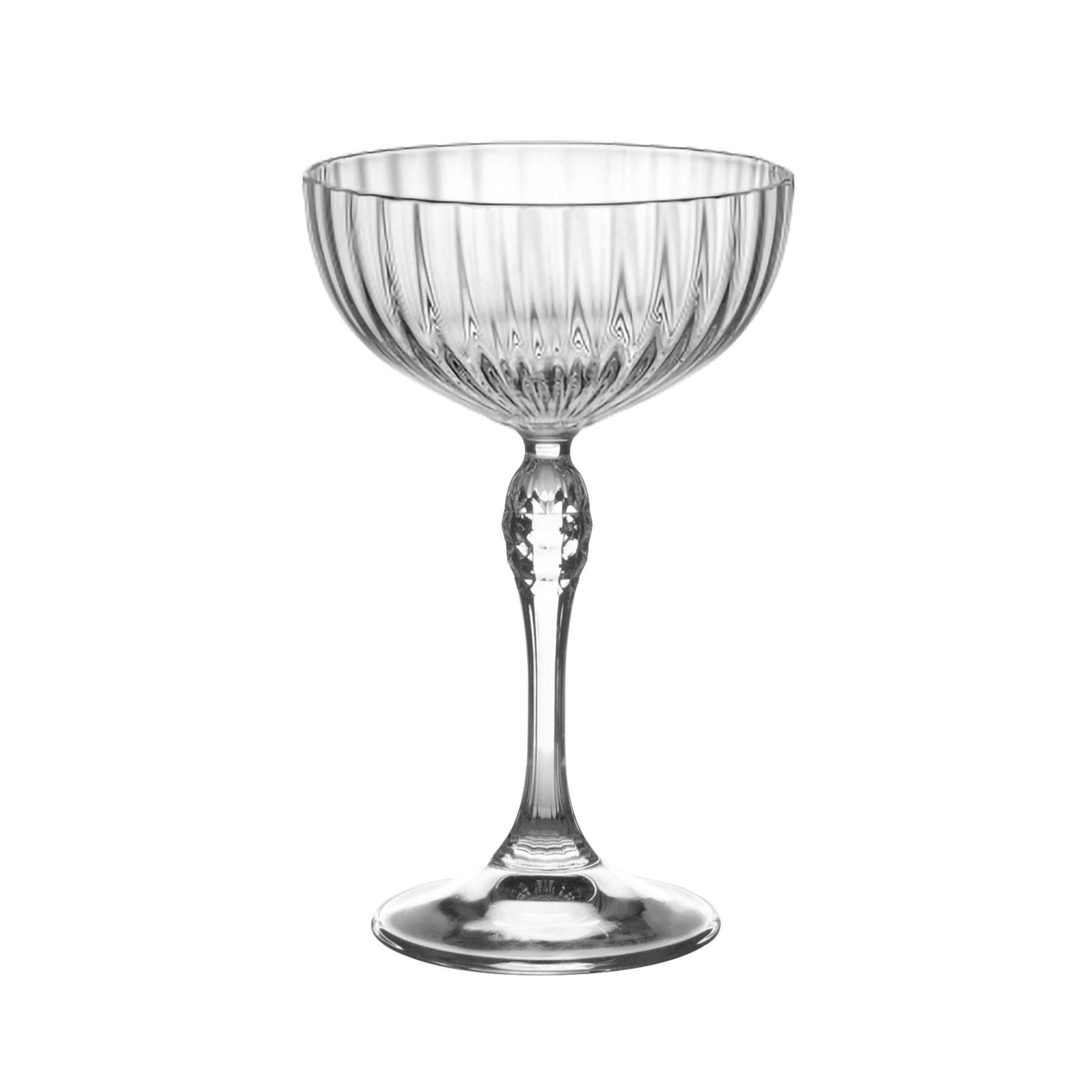 Rinkit Ltd - Wholesale Cocktail/Liquor Glass - Bormioli Rocco America '20s Champagne Saucer - 230ml