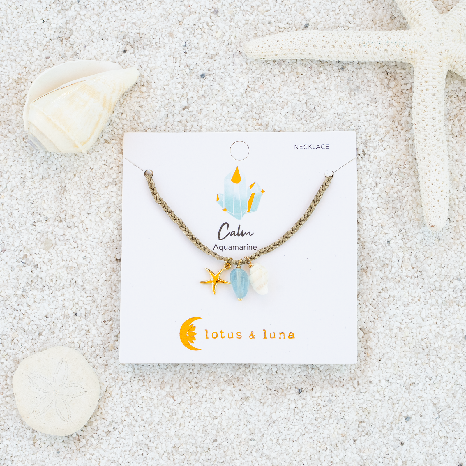 Lotus and Luna - Wholesale Pendant/Charm Necklace - Moon Beach Offshore Necklace3