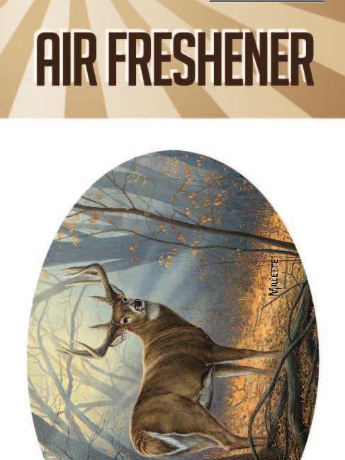 Deodorante per auto Whitetail Deer Scene per la vendita all'ingrosso da parte di Enjoy It LLC