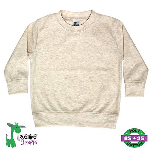 Laughing Giraffe - Wholesale Sweatshirt - Kids - Kids Toddler Youth Long Sleeve Pullover T-shirt 6-PACK - DIY
