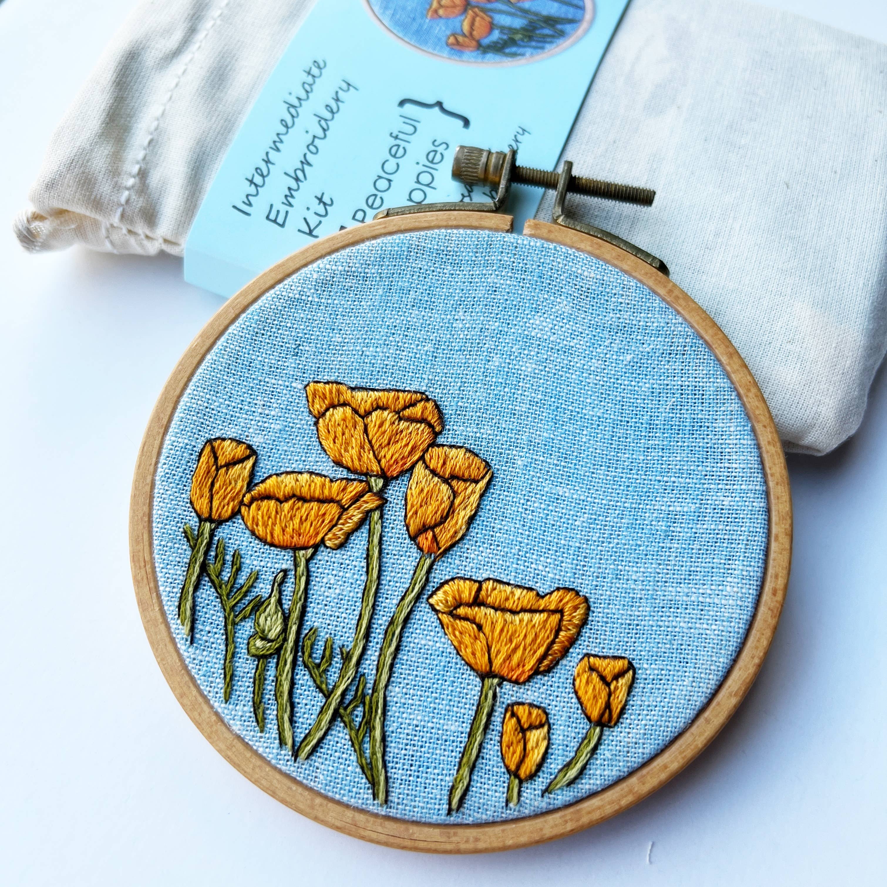 Lighthouse by the Bay: Beginner Embroidery Kit