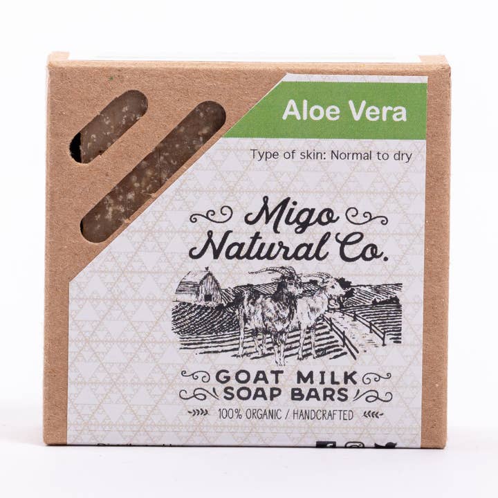 Aloe Vera Soap for wholesale by Migo Natural Co.