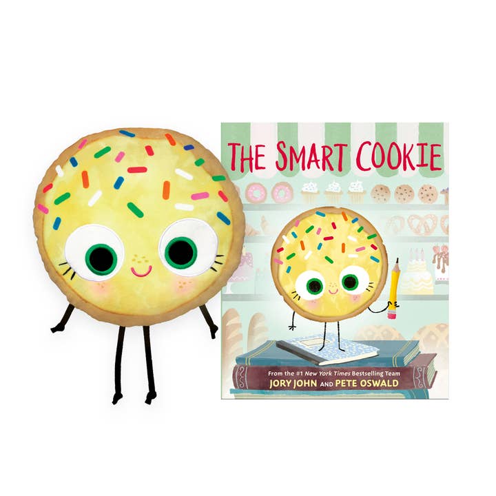 The Smart Cookie Plush with hardcover book for wholesale by MerryMakers