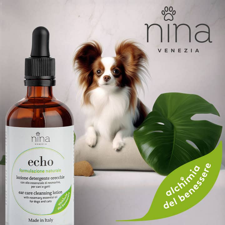 Nina Venezia ECHO - Limpa Ouvido Interno Delicado - Cão Gato por atacado de Petit - Nina Venezia -