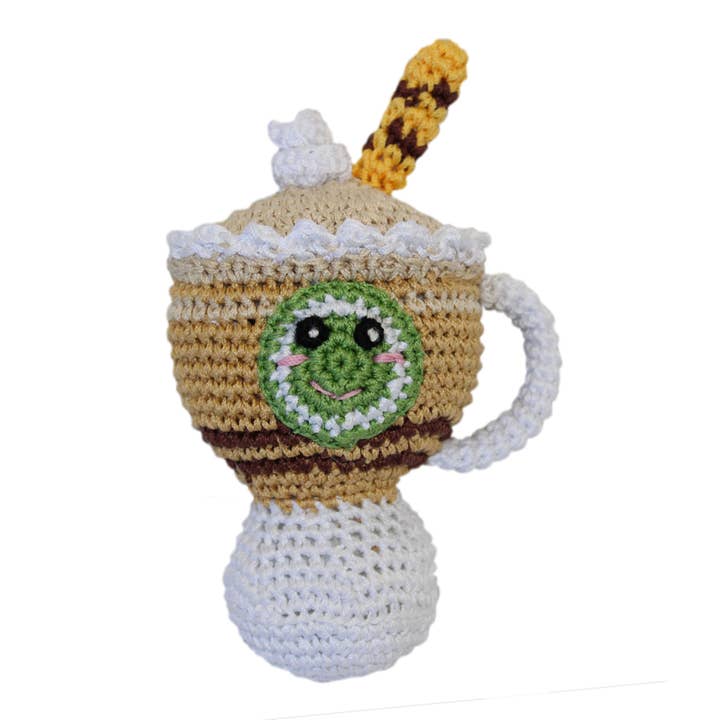 Mirage Pet Products - Wholesale Pet Toy - Dog - Knit Knack Sweet Tooth Toy Collection Organic Cotton Small D6