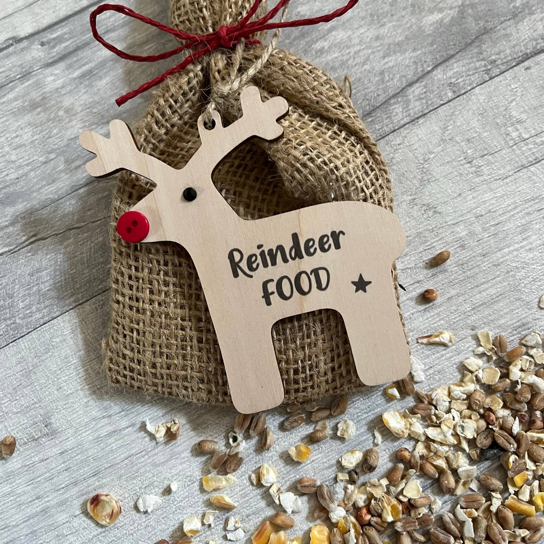 Alphabet Bespoke Creations - Wholesale Christmas Decoration - Magic Christmas Reindeer Food Bag1