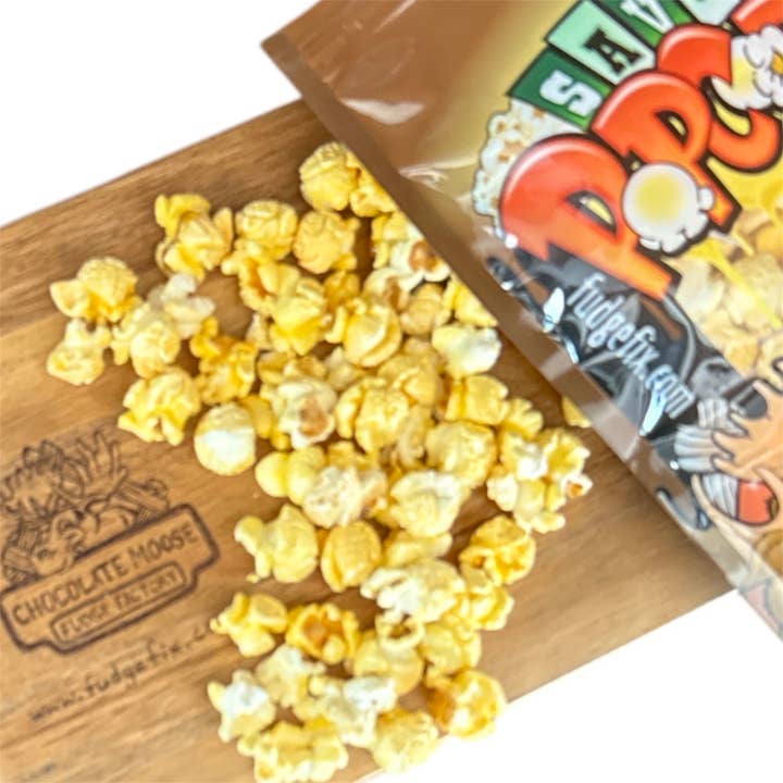 Chocolate Moose Fudge Factory - Wholesale Popcorn - NEW Savory Popcorn - SWEET CHILLI